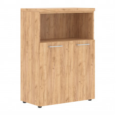 Шкаф с глухими малыми дверьми и топом TMC 85.3 Дуб Бофорд Z 856х450х1203 TORR-Z