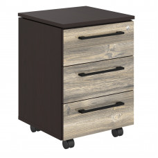 Тумба мобильная MMC-3D.A Дуб Базель/Венге Магия 465х450х652 MORRIS