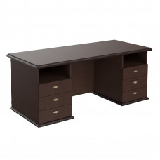 Стол руководителя двух тумбовый RSDT 188.A Венге Магия 1800х800х750 RAUT