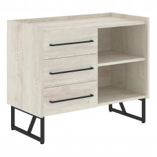 Тумба сервисная LSC-3D.A Сосна Эдмонт/Черный 904х445х750 LOFTIS