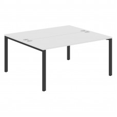 Стол 2-х местный XS6WST 1614 Белый/Антрацит 1600х1406х750 XTEN-S60