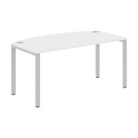 Стол руководителя XS6ET 169 Белый/Серый 1600х867х750 XTEN-S60