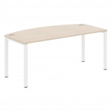 Стол руководителя XS6ET 189 Бук Тиара/Белый 1800х914х750 XTEN-S60