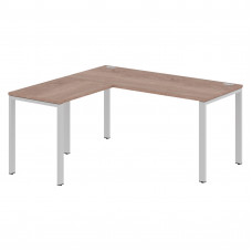 Стол угловой XS6CT 1615 Дуб Сонома/Серый 1600х1500х750 XTEN-S60
