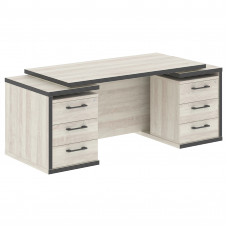 Стол 2-х тумбовый TDT 197.A Сосна Эдмонт 1900х750х750 TORR