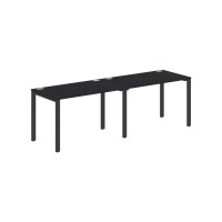 Стол 2-х местный XS6WST 2470 Дуб Юкон/Антрацит 2400х700х750 XTEN С60 (XTEN-S60)