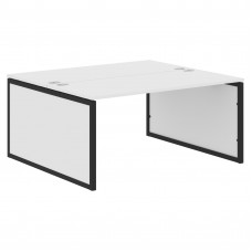 Стол 2-х местный XQPWST 1614 Белый/Антрацит 1600х1406х750 XTEN-QP