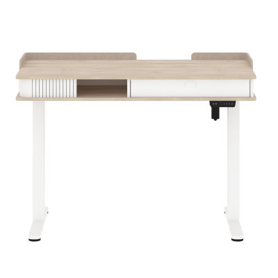 Стол письменный с подъемным механизмом HT503 Дуб Светлый/Белый 1200х600х780-1180  XTEN-UP