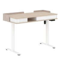Стол письменный с подъемным механизмом HT503 Дуб Светлый/Белый 1200х600х780-1180 XTEN-UP