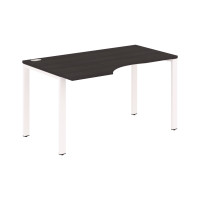 Стол эргономичный XS6CET 149(L) Дуб Юкон Модерн/Белый 1400х900х750 XTEN-S60