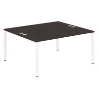 Стол 2-х местный XS6WST 1614 Дуб Юкон Модерн/Белый 1600х1400х750 XTEN-S60