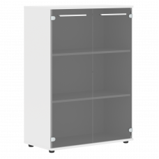 Шкаф средний широкий EMCS 85.2 Белый/Белый 852х430х1199 EDIS