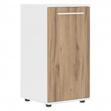 Шкаф малый узкий ELCS 42.1 Дуб Денвер светлый/Белый/Белый 426х430х832 EDIS