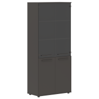 Шкаф высокий широкий EHCS 85.2 Мокко/Мокко/Мокко 852х430х1967 EDIS