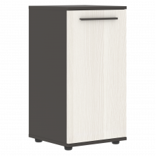 Шкаф малый узкий ELCS 42.1 ЯсеньТраун/Мокко/Мокко 426х430х832 EDIS