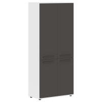 Шкаф высокий широкий EHCS 85.3 Мокко/Мокко/Белый 852х430х1967 EDIS