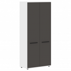 Шкаф высокий широкий EHCS 85.1 Мокко/Черный/Белый 852х430х1967 EDIS