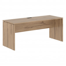 Стол прямой EDST 1767 Дуб Денвер светлый/Черный 1760х670х750 EDIS