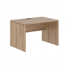 Стол прямой EDST 1180 Дуб Денвер светлый/Черный 1160х800х750 EDIS