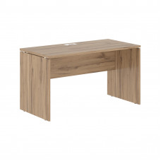 Стол прямой EDST 1367 Дуб Денвер светлый/Белый 1360х670х750 EDIS