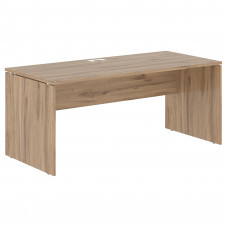 Стол прямой EDST 1780 Дуб Денвер светлый/Белый 1760х800х750 EDIS