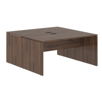 Стол двойной ED2ST 1580 Дуб Денвер тёмный/Мокко 1560х1606х750 EDIS