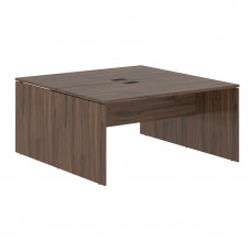 Стол двойной ED2ST 1580 Дуб Денвер тёмный/Мокко 1560х1606х750 EDIS