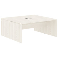 Стол двойной ED2ST 1780 Ясень Траун/Мокко 1760х1606х750 EDIS