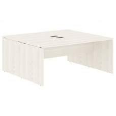 Стол двойной ED2ST 1780 Ясень Траун/Мокко 1760х1606х750 EDIS