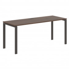 Стол прямой EUST 1767 Дуб Денвер тёмный/Мокко 1760х670х750 EDIS