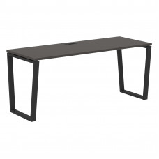 Стол прямой EVST 1767 Мокко/Черный 1760х670х750 EDIS