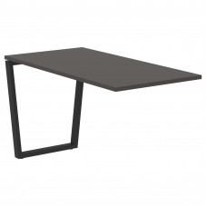 Брифинг-приставка EVB 1367 Мокко/Черный 1360х670х750 EDIS