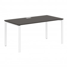Стол прямой EUST 1580 Мокко/Белый 1560х800х750 EDIS