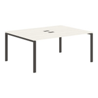 Стол 2-х местный EUWST 1713 Ясень Траун/Мокко 1760х1346х750 EDIS