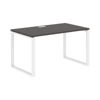 Стол прямой EQST 1380 Мокко/Белый 1360х800х750 EDIS