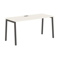 Стол прямой ELST 1567 Ясень Траун/Мокко 1560х670х750 EDIS