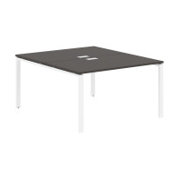 Стол 2-х местный EUWST 1316 Мокко/Белый 1360х1606х750 EDIS
