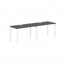 Стол 2-х местный EUWST 2367 Мокко/Белый 2326х670х750 EDIS