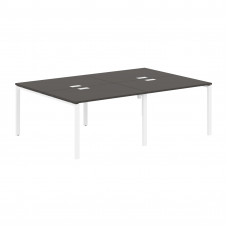 Стол 4-х местный EUWST 2316 Мокко/Белый 2326х1606х750 EDIS