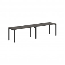 Стол 2-х местный EUWST 3167 Мокко/Черный 3126х670х750 EDIS