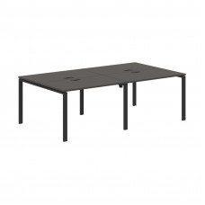 Стол 4-х местный EUWST 2313 Мокко/Черный 2326х1346х750 EDIS