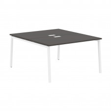 Стол 2-х местный ELWST 1316 Мокко/Белый 1360х1606х750 EDIS