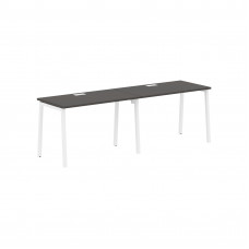 Стол 2-х местный ELWST 2367 Мокко/Белый 2326х670х750 EDIS