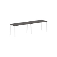 Стол 2-х местный ELWST 2767 Мокко/Белый 2726х670х750 EDIS