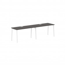 Стол 2-х местный ELWST 2767 Мокко/Белый 2726х670х750 EDIS