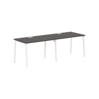 Стол 2-х местный ELWST 2380 Мокко/Белый 2326х800х750 EDIS