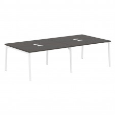 Стол 4-х местный ELWST 2713 Мокко/Белый 2726х1346х750 EDIS