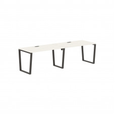 Стол 2-х местный EVWST 2780 Ясень Траун/Мокко 2726х800х750 EDIS