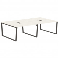 Стол 4-х местный EVWST 2716 Ясень Траун/Мокко 2726х1606х750 EDIS