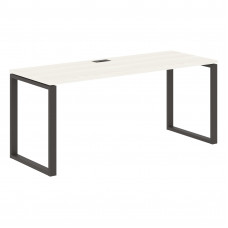Стол прямой EQST 1767 Ясень Траун/Мокко 1760х670х750 EDIS